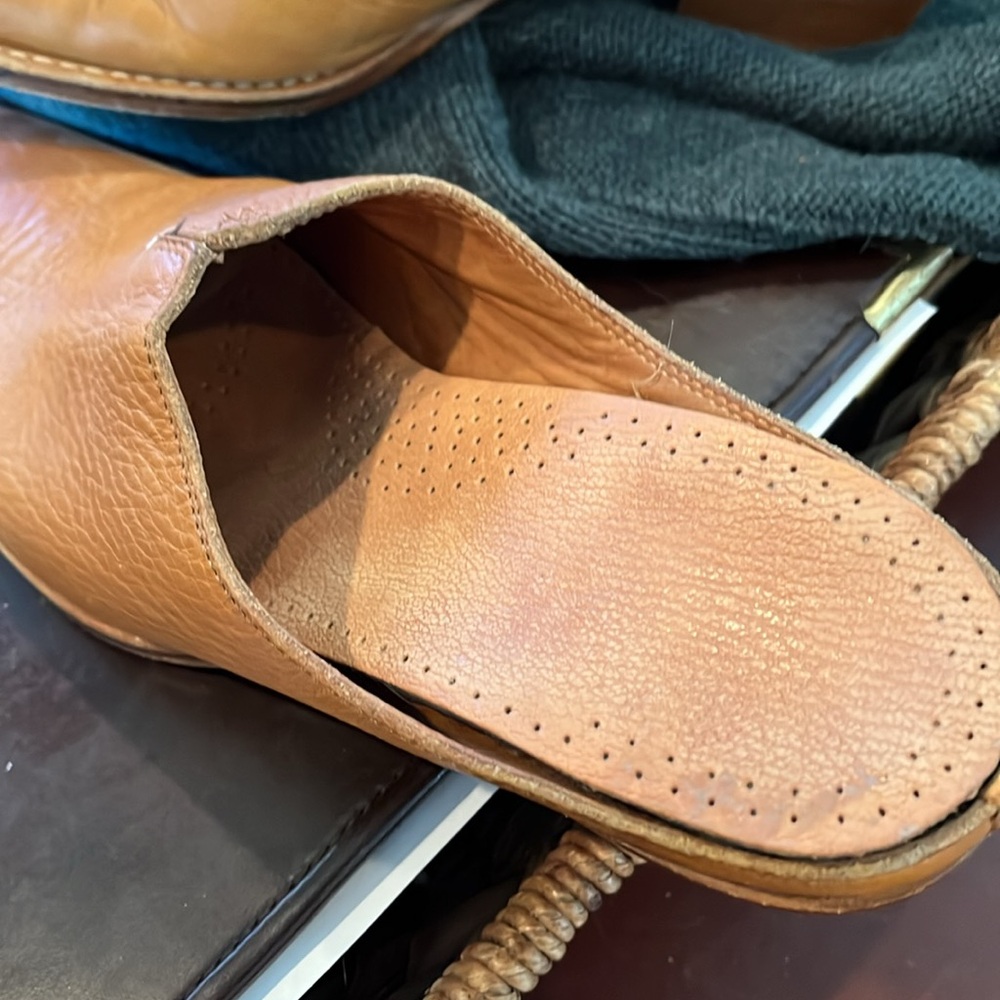 Zamagni Leather Shoes - Tan - Picture 5 of 5